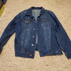 True Craft Juniors Jean Jacket size Large